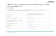 Risk Management Policy and Procedure - NHS Resolution · 2020. 4. 17. · 10. Risk Management Procedure Risk management is central to the strategic management of NHS Resolution. It