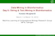 Data Mining in Bioinformatics Day 9: String & Text Mining in … · Karsten Borgwardt: Data Mining in Bioinformatics, Page 9 General idea Combine HMMs and SVMs for sequence classiﬁcation