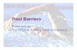 Pool Barriers - Miami-Dade County2000/10/01  · Florida Building Code for residential swimming pool barriers, pool covers, latching devices, door and window exit alarms, and other