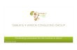 TIMBUKTU 9 AFRICA CONSULTING GROUP 18September.pdf · Timbuktu9 Africa Consulting Group is passionate and committed to the development of Africa and its people. With our wide ranging