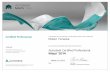 Autodesk Certified Professional: Maya 2014 · Certified Professional In recognition of a commitment to professional excellence, this certifies that has successfully completed the