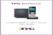TPG BizPhone - TPG Telecom Guide... · 2020. 2. 10. · TPG BizPhone Cordless W60P IP DECT Phone User Guide P a g e | 4 Getting Started Welcome to your TPG BizPhone service! If this