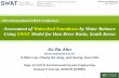 Assessment of Watershed Soundness by Water Balance Using … · 2015. 10. 15. · Youngsan River Geum River The largest river basin in South Korea (Han, Geum, Yeongsan, Seomjin, Nakdong)
