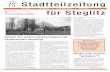 Stadtteilzeitung für Steglitz...Nr.66 • April 2003 • 7.Jahrgang Zeitung des Stadtteilzentrum Steglitz e.V. Hindenburgdamm 28 • 12203 Berlin eines Projektes, eines Stadtteils