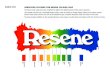 SIMPLIFIED COLOURS FOR RESENE COLOUR LOGO · 2019. 4. 15. · SIMPLIFIED COLOURS FOR RESENE COLOUR LOGO The blues tonal range has been simplified to lighten the righthand part of