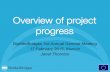 Overview of project progress - BioMedBridges€¦ · BioMedBridges 3rd Annual General Meeting 17 February 2015, Munich Janet Thornton . Ten biomedical sciences research infrastructures: