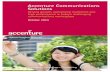 Accenture Communications Solutions · 27.05.2015  · being expressed across the communications industry sectors. The past couple of years have been tough, and the future is likely
