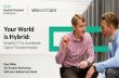 Your World is Hybrid...HPE Project New Hybrid IT Stack. Rapidly deploy, use, and monitor cloud environments. Develop applications anywhere, deploy everywhere. Cost and utilization