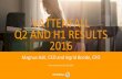 VATTENFALL Q2 AND H1 RESULTS 2016 · 2019. 12. 27. · Q2 AND H1 2016 FINANCIAL HIGHLIGHTS 19 * Last twelve months ** Q1 – Q4 2015 SEK bn Continuing oper. Q2 2016 Continuing oper.
