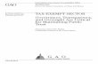 GAO-05-561T Tax-Exempt Sector: Governance, Transparency, and … · 2005. 5. 19. · practices and transparency in the tax-exempt sector, we reviewed documents published by IRS and