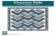 ChevronFalls Grey Blue PatternKit - Northcott Blue_PatternKit_compressed.pdf3 | Chevron Falls Banyan Batiks Studio 4. Sew a 4 1/2” x WOF B strip lengthwise between a 3 1/2” C strip