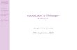 Introduction to Philosophy - Euthanasia€¦ · Introduction to Philosophy Euthanasia The Argument From Nature The Argument From Self Interest The Argument From Practical E ects References