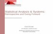 Statistical Analysis & Systemsroc.cs.berkeley.edu/retreats/winter_05/talks/kiciman-SLT+Sys.pdf · 6 ROC/RADS Retreat, Jan 11, 2005 Emre Kıcıman Approach Use statistical analysis