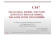 OIE GLOBAL ANIMAL WELFARE STRATEGY AND OIE ANIMAL … · o Animal welfare has been identified as a strategic priority for the OIE since 2001, under the mandate granted by all Members