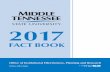 2017 - Middle Tennessee State Universityw1.mtsu.edu/iepr/factbook/factbook_2017.pdf · BUDGET AND FINANCIAL INFORMATION 134 ... These two degree programs became attractive centerpieces