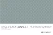 Renault EASY CONNECT Multimediesystemer · Rul gennem oplysninger i henhold til visningsstil (lyd, kompas, motorstyrke osv.). 20 Kort tryk: – Aktivere stemmegenkendelse i dit multimediesystem.