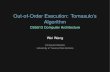 Out-of-Order Execution: Tomasulo's Algorithm - CS5513 Computer …€¦ · Out-of-OrderExecution:Tomasulo’s Algorithm CS5513ComputerArchitecture WeiWang ComputerScience UniversityofTexasatSanAntonio.