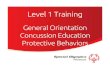 Level 1 Certification - Special Olympics Minnesota · What you need to know as a Special Olympics Minnesota coach and Unified Partner to keep our athletes safe. Minnesota Coach Concussion