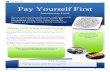 pay yourself first lesson plan 1.4 - Grundy R-V Business ... · “Pay Yourself First” Set financial goals Examine Trade ‐Offs Examine Current Spending Using the pay yourself