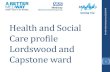 Health and Social Care profile Lordswood and Capstone ward and Capstone... · 2019. 5. 9. · social work services 9-05-08 21 Medway Council, 1st April 2017 - 31st March 2018 This