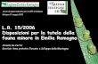 L.R. 15/2006 Disposizioni per la tutela della fauna …...L.R. 15/2006 Disposizioni per la tutela della fauna minore in Emilia Romagna Ornella De Curtis Servizio Aree protette Foreste