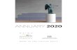 ANNUARY 2020€¦ · strutturalmente compatto e resistente, versatile nelle realizzazioni architettoniche ... In un mercato dove la concorrenza, utilizzando impropriamente ... sales