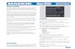 Onyx 1620i PREMIUM PRODUCTION RESOURCES... · 2017. 3. 25. · • Final Cut Pro®compact and rack mountable. ... to any desired DAW, including Pro Tools ... 75 Hz Low Cut filter,