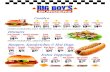 Combos - Big Boys Burgersbigboysburgers.com/MENU_files/PrintMenu.pdf · Veggie Burger 4 5 6 ½ lb 9 ¼ lb ½ lb 1195 95 1495 7 Philly Cheese Steak 1195 1095 1095 1495 Big Boy Burger