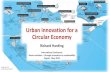 Urban innovation for a Circular Economy · • Sharing Economy • regulation and necessary facilities • Collaboration networks • local manufacturers, retailers, repairers, citizens