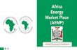 Africa Energy Market Place (AEMP) · Renewable Energy Resource Map Electricity Service Access Project (ESAP) • Increase access to clean, reliableand more equitable and affordable