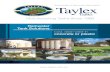 Rainwater Tank Solutions concrete or plastic€¦ · Rainwater Tank Solutions Taylex Tanks Wastewater & Rainwater Specialists Manufacturing Tanks Since 1969 Cool, clean water in concrete