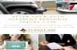 AFTER YOUR PERSONAL INJURY CASE · as well as pre-settlement and post-settlement funding to plaintiffs. 5. 2: Lost Wages/ E arni ngs These are claims for lost wages due to an inability