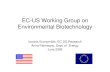 EC-US Working Group on Environmental Biotechnology · challenges for microbial biotechnology represents opportunities for increased understanding and for the elucidation of solutions