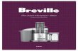 the Juice Fountain Max · well washed and trimmed of leaves before using. 2. Ensure the juicer is correctly assembled. Refer to Assembling your Breville juicer. Ensure the juicer