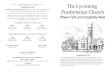 “The Mission of Lycoming Presbyterian Church is to proclaim the … · 2019. 2. 7. · attentive to their cry. WE OPEN IN PRAYER OUR PRAYER OF CONFESSION (Unison) other how prone