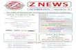 The Official Newsletter of Z Owners of Northern California · 10/9/2015  · Z News October 2015 Page 5 ZONC Board Meeting Saturday, November 7, 2015 11:30am-2pm Cenarios Pizza 364