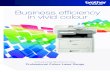 Business efficiency in vivid colour - Print, copy, scan ...€¦ · 2 x Optional 500 sheet Lower Trays MFC-L8690CDW ALL-IN-ONE WIRELESS COLOUR LASER PRINTER FOR EASY PRINT, SCAN AND