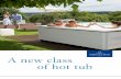 A new class of hot tub - Villeroy & Boch€¦ · This is partly thanks to the JetPak massage jets, which are available with varying whirl intensities and types in order to target