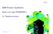 IBM Power Systems POWER7+ · L2 Cache 1.9MB Shared 1.9MB Shared 4MB / Core 256 KB per Core 256 KB ... Memory Compression Accelerator • Active Memory Expansion Hardware encryption