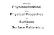 and Physical PropertiesLiquid morphologies on striped surfaces Theoretical description: R. Lipowsky, Structured surfaces and morphological wetting transitions, Interface Science 9,