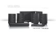 Home theater speaker system - Harman Kardon€¦ · The HKTS 65 is a complete six-piece home theater speaker system that includes: • A 200-watt wireless powered subwoofer with an
