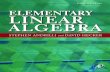 Elementary Linear Algebra, Fourth Edition · 2020. 2. 17. · Elementary Linear Algebra Fourth Edition Stephen Andrilli Department of Mathematics and Computer Science La Salle University