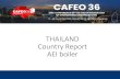 THAILAND Country Report AEI boilerafeo.org/wp-content/uploads/2019/03/EIT-AEI-Boiler.pdf · 2019. 3. 21. · •Boilers (Industrial) ... CHINA [PERCENTAGE] THAI [PERCENTAGE] TAIWAN