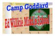 Pre-Camp Goddard slide show(Ed Willkie)...Monday Bus Ride ! Be at Ed Willkie by 7:30am to load up. ! Bring your pillow, backpack, sack lunch. ! Rest stop at Oklahoma Border. ! Lunch