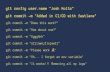 git config user.name Josh Holtz git commit -m Added in CI ... · • fastlane - 2015 to present • Core contributor of fastlane since early 2015 • Lead maintainer of fastlane since