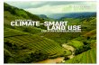 CATALYZING CLIMATE-SMART LAND USE...practices to reduce GHG emissions, improving value chain efficiency to end users, improving yields to use less land, use food and fiber products