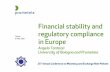Financial stability and regulatory complianceconf.mbri.ac.ir/conf25/userfiles/file/پاورپوینت ها/2015_Tantazzi_Teheran... · capital adequacy | from Basel 2 to Basel 3 BASEL