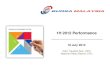 1H 2012 Performance - Bursa Malaysiabursa.listedcompany.com/misc/presentation_slide_1H_2012.pdf · 1H 2012 Performance . 18 July 2012 . Dato’ Tajuddin Atan, CEO . Nadzirah Abdul