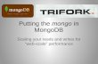 Putting the mongo in MongoDB - Trifork · • MongoDB intro • Replication Sets • Sharding. Intro. Intro. Why so popular? Why so popular? Replication. Replication? Multi-node setup