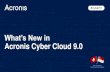 What’s New in Acronis Cyber Cloud 9€¦ · Vulnerability Assessment and Patch Management 1. Scan for vulnerabilities 2. Prioritize vulnerabilities by severity (critical to low)
